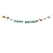 Happy Birthday Dino-Banner, 3 m, Farbenmix PartyDeco 1