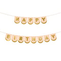 Happy Birthday Pferde-Banner, 13 x 150 cm PartyDeco 1