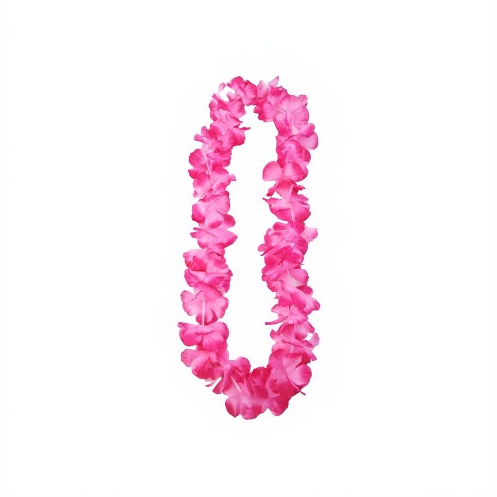 Hawaiianische Halskette, rosa, 1m PartyDeco 1
