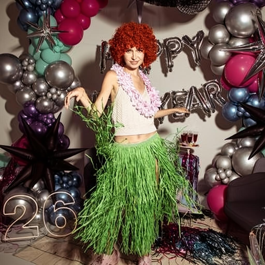 Hawaiikette, Hellrosa, 1,2 m PartyDeco 4