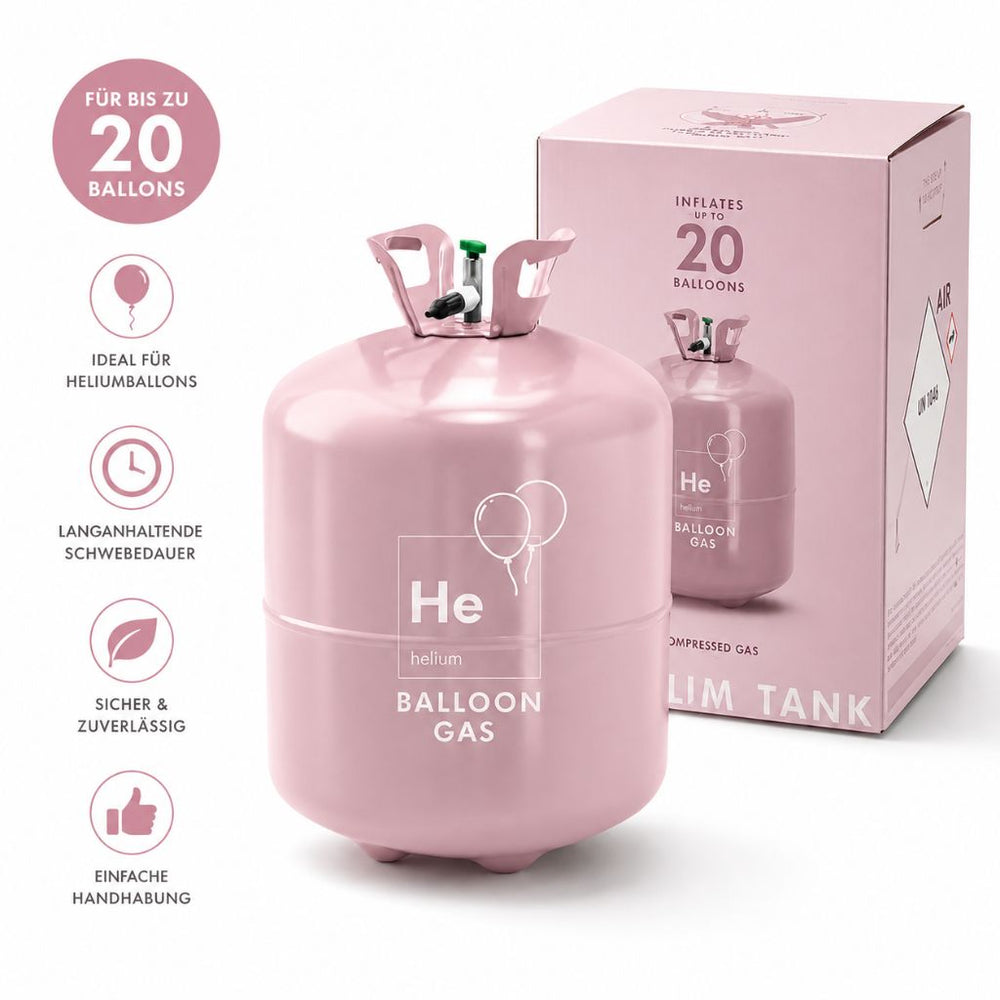 Heliumflasche – für bis zu 20 Ballons