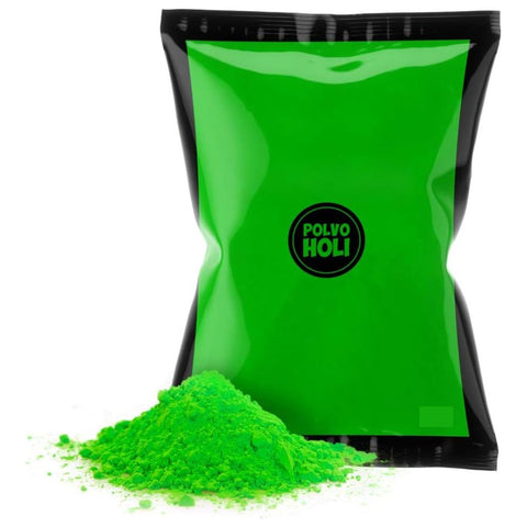 Holi Pulver Grün 200 g – intensives, biologisch abbaubares Farbpulver für Festival, Party & Fotoshooting