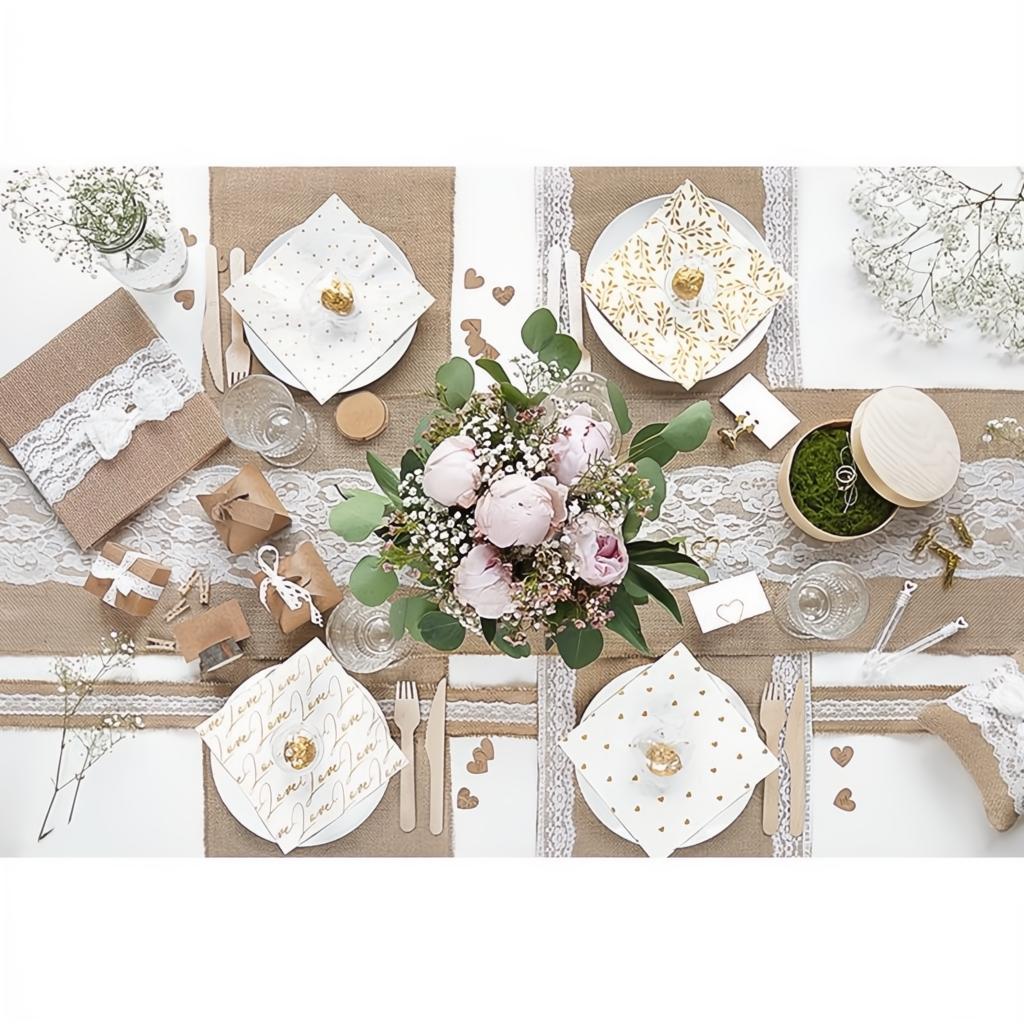 Holzbesteck Woodland, 16cm PartyDeco 2