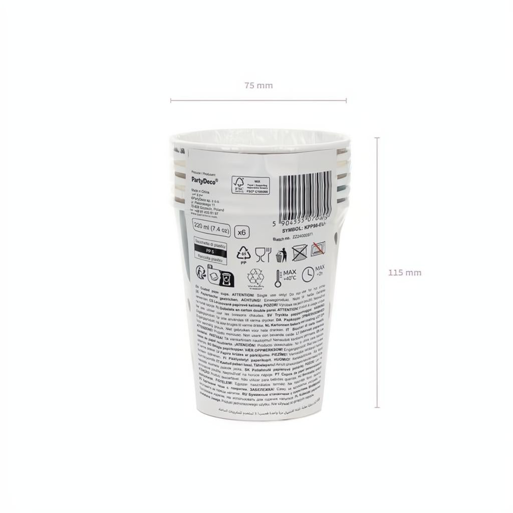 Hundetassen, 220 ml PartyDeco 5