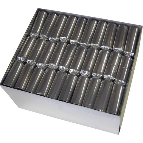 Knallbonbons 22 cm Silber