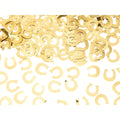 Konfetti Hufeisen, gold, 15g PartyDeco 1