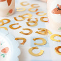 Konfetti Hufeisen, gold, 15g PartyDeco 2