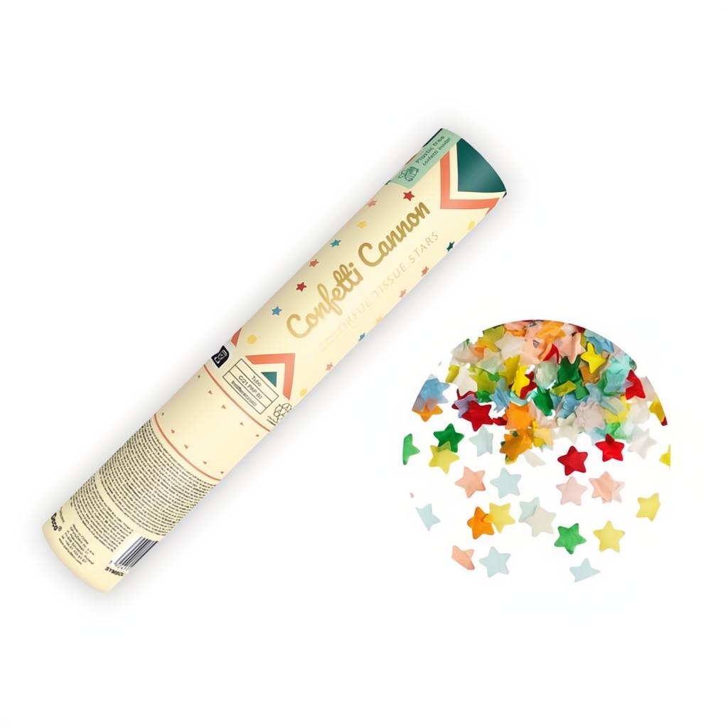 Konfettikanone Zirkus, 20 cm PartyDeco 1