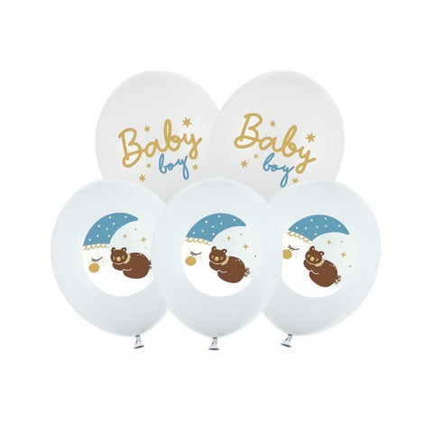 Luftballons 30 cm, Baby Boy PartyDeco 1