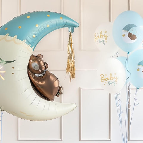 Luftballons 30 cm, Baby Boy PartyDeco 2