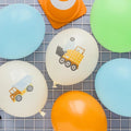 Luftballons 30 cm, Baufahrzeuge PartyDeco 2