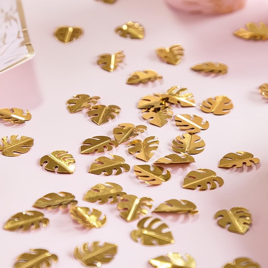 Metallisiertes Konfetti Blätter, gold, 15g PartyDeco 2