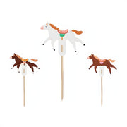 Muffin-Dekorationen - Pferde, 13 cm PartyDeco 1