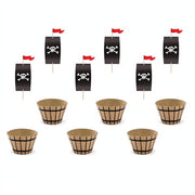 Muffin-Set Piraten PartyDeco 1