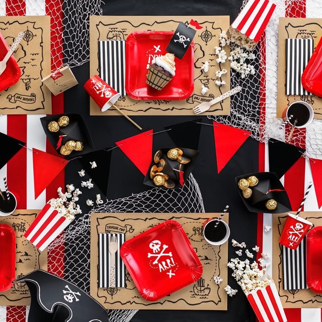 Muffin-Set Piraten PartyDeco 6