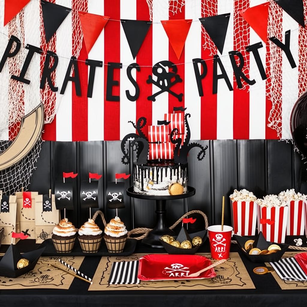 Muffin-Set Piraten PartyDeco 7