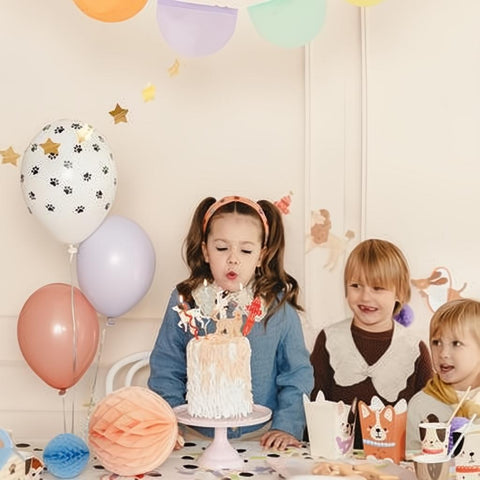 Muffindekorationen Hunde, 7-9,5 cm PartyDeco 3