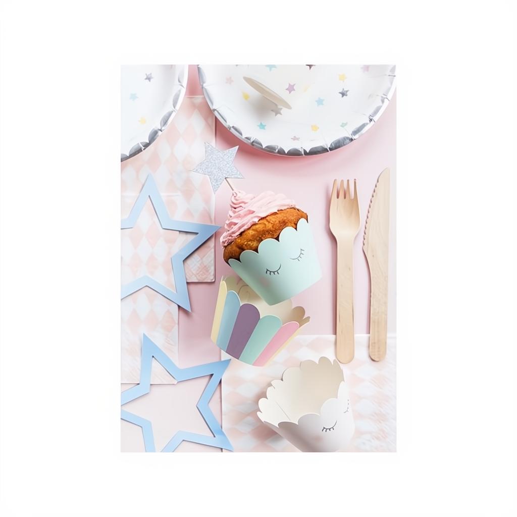 Muffinförmchen Einhorn, 5x7,5x5cm PartyDeco 2