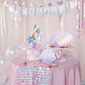 Pailletten-Tischläufer, irisierend, 0,3x2,13m PartyDeco 2