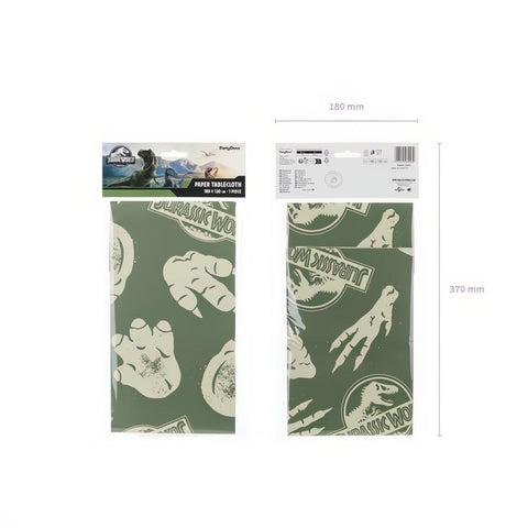 Papier-Tischdecke Jurassic World, 180x120 cm PartyDeco 4