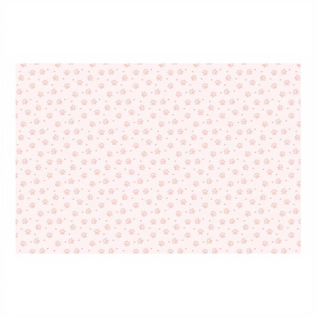Papier Tischdecke Pfoten, 180x120 cm PartyDeco 1