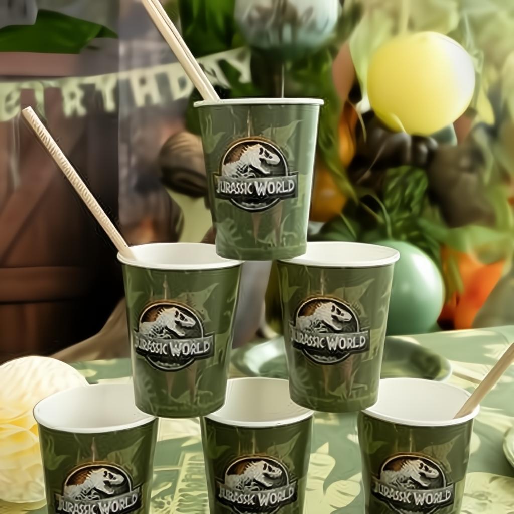 Papierbecher Jurassic World, 250 ml PartyDeco 2