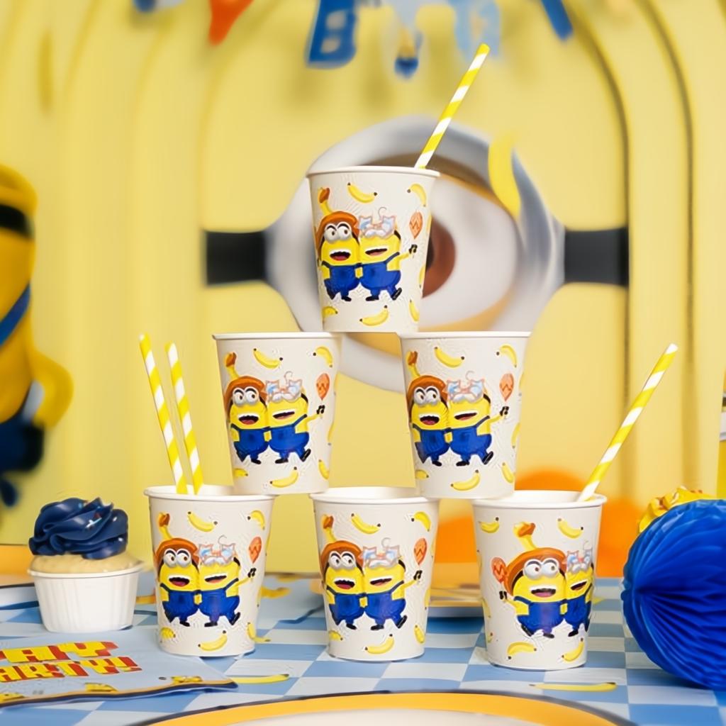 Papierbecher Minions, 250 ml PartyDeco 3