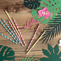 Papierdekoration Aloha - Tropische Blätter PartyDeco 4