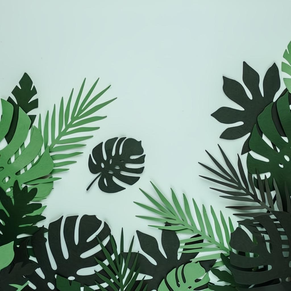 Papierdekoration Aloha - Tropische Blätter PartyDeco 7