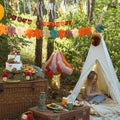 Papiergirlande Blätter, 3m PartyDeco 4