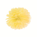 Papierpompons, gelb, 25cm PartyDeco 1