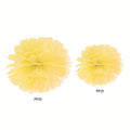 Papierpompons, gelb, 25cm PartyDeco 2