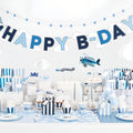 Papierpompons, marineblau, 25cm PartyDeco 6