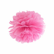Papierpompons, rosa, 25cm PartyDeco 1