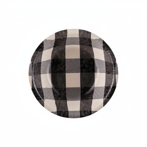 Papierschälchen kariert, 17x4.5 cm PartyDeco 2