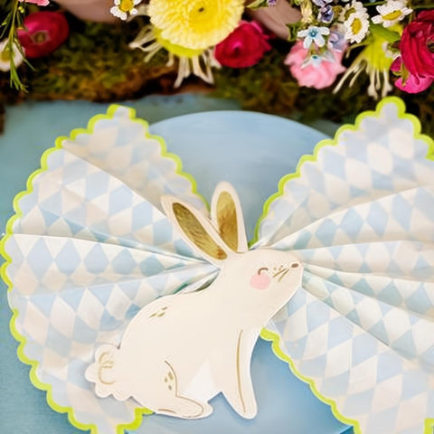 Papierservietten Bunny, 12.5x16 cm PartyDeco 2