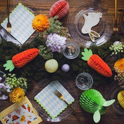 Papierservietten Bunny, 12.5x16 cm PartyDeco 6