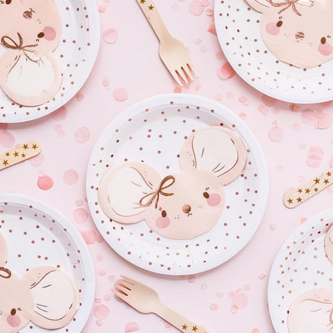 Papierservietten Maus, 16x10 cm PartyDeco 2