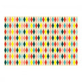 Papiertischdecke Rauten, 180 x 120 cm PartyDeco 1