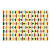 Papiertischdecke Rauten, 180 x 120 cm PartyDeco 1
