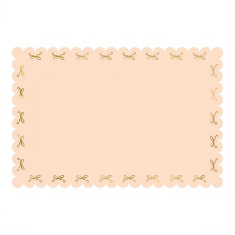 Papiertischdecke Schleifen, rosa, 180 x 120 cm PartyDeco 1