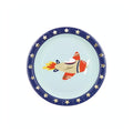 Pappteller Flugzeug, 18x18 cm PartyDeco 1