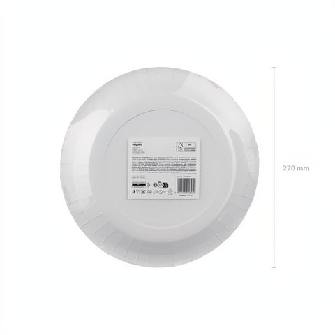 Pappteller kariert, 27 cm PartyDeco 6