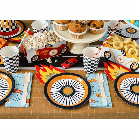 Pappteller Rad, 26.5x18 cm PartyDeco 2