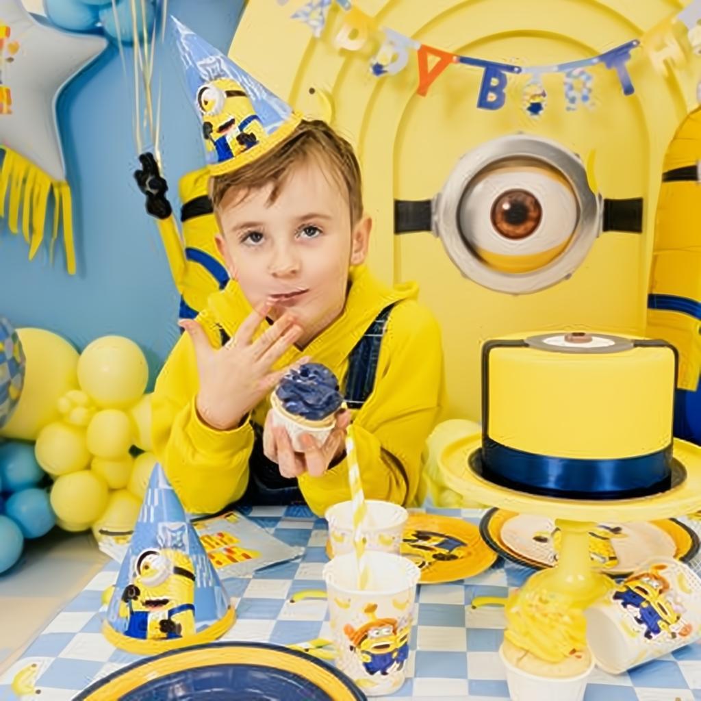 Partyhütchen Minions, 16 cm PartyDeco 6