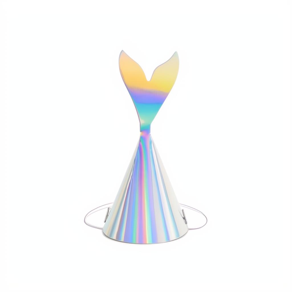 Partyhüte Meerjungfrau, schillernd, 18cm PartyDeco 1