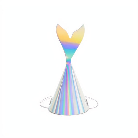 Partyhüte Meerjungfrau, schillernd, 18cm PartyDeco 1