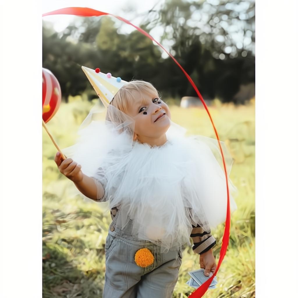 Partyhüte mit Pompons, 16 cm PartyDeco 6