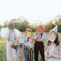 Partyhüte mit Pompons, 16 cm PartyDeco 7