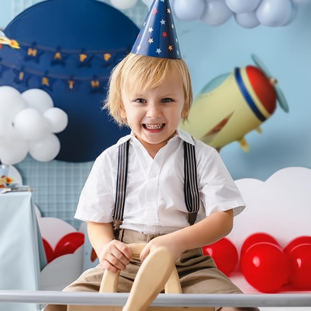 Partyhüte Sterne, 16 cm PartyDeco 2